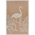 Lr Resources LR Resources CATAL81501BEI1A30 Natural Flamingo Indoor & Outdoor Accent Rectangle Area Rug CATAL81501BEI1A30